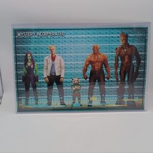 Guardians of the Galaxy Mystery Incorporated Scooby Doo Autographed Poster RKDN
